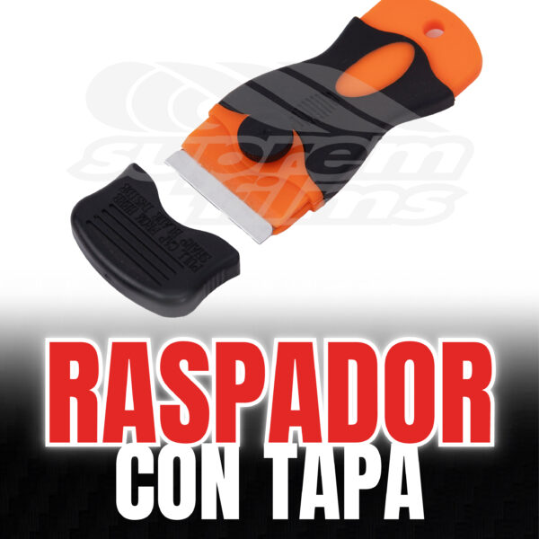 Raspador Anaranjado con tapa