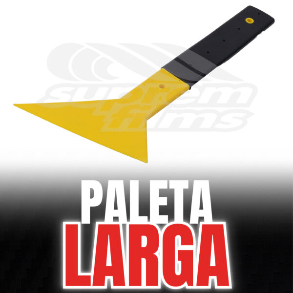 Paleta larga de plástico