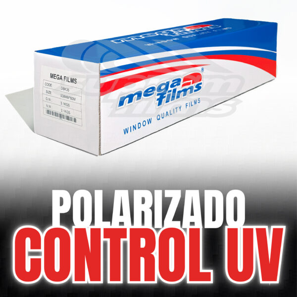 Polarizado con control UV para parabrisas