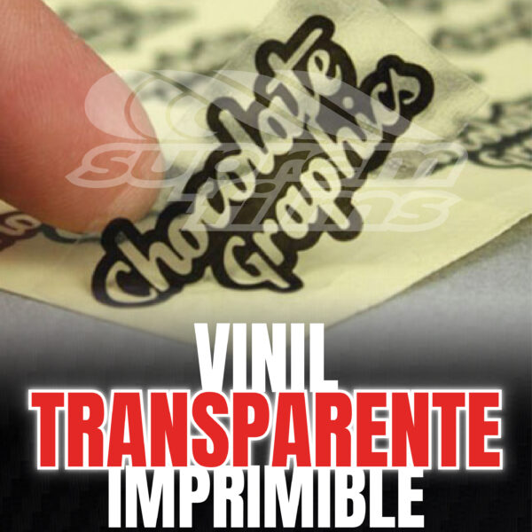Vinil Transparente Imprimible